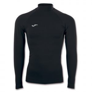CAMISETA TERMICA BRAMA CUELLO MANGA LARGA NEGRO
