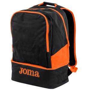 MOCHILA JOMA ESTADIO III NEGRO/NARANJA