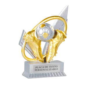 TROFEO FUTBOL RESINA ALVISS 13 CM