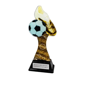 TROFEO FUTBOL METRAQUILATO EOSTRE 17 CM