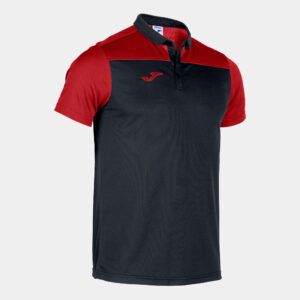 JOMA POLO HOBBY II negro/rojo